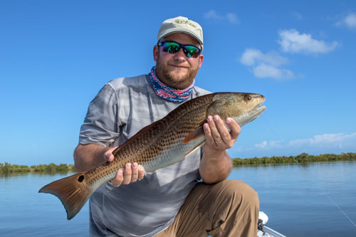 Mosquito Lagoon redfish guide