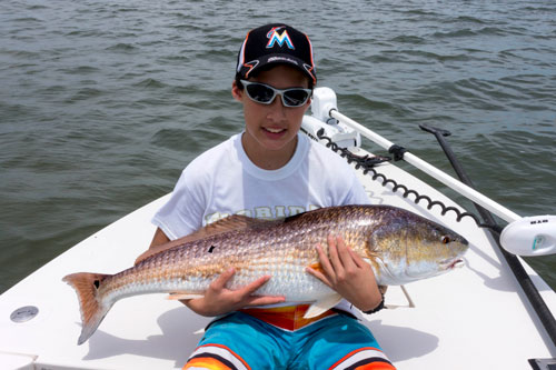 mosquito lagoon redfish  tours