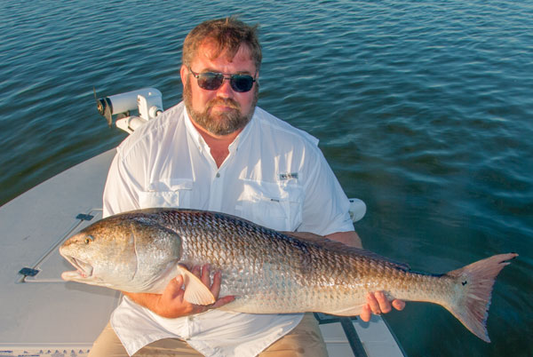 Fishing guide for redfish