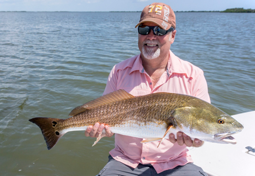 Mosquito Lagoon redfish guide