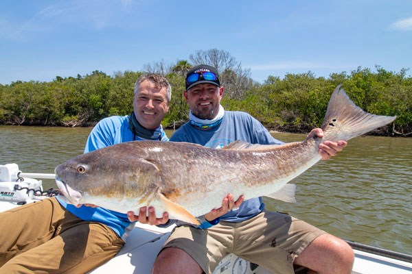 New Smyrna Beach redfish charters