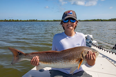 Kids enjoying a fishing trip