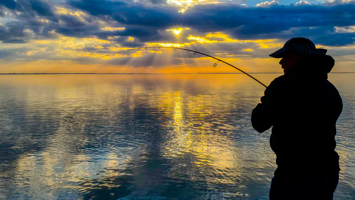 Sunrise on the Lagoon