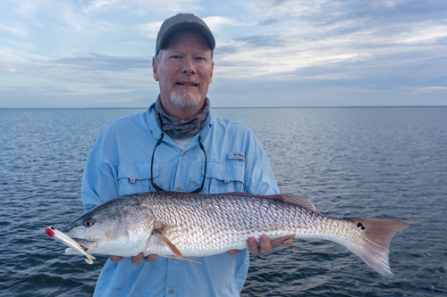 Mosquito Lagoon fishing guide for redfish