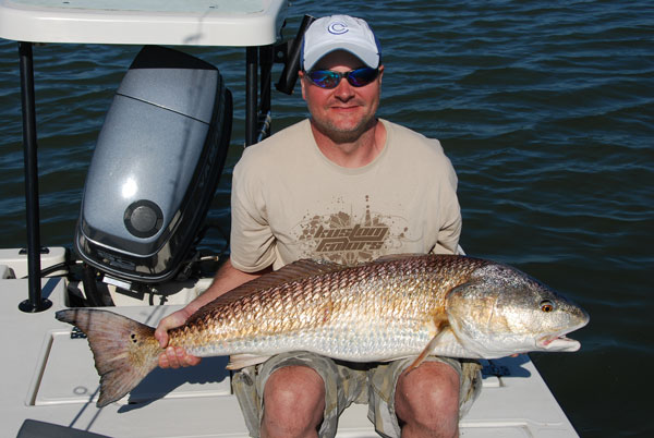 Redfish guide in Mosquito Lagoon