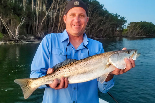 trophy seatrout fishing near orlando